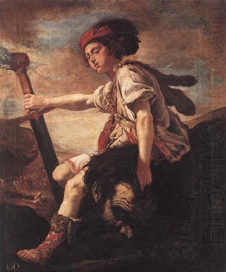 FETI, Domenico David with the Head of Goliath china oil painting image